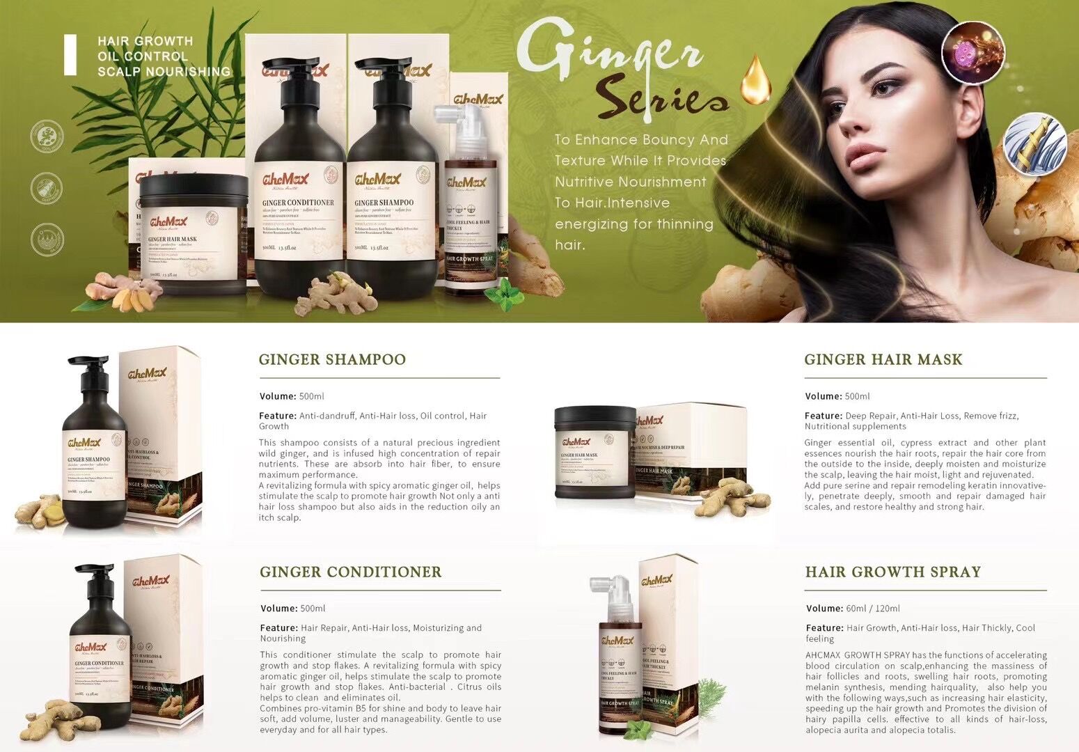 Private Label Ginger Hair Care Manufacturer for EU Brands: From Samples to Market Launch